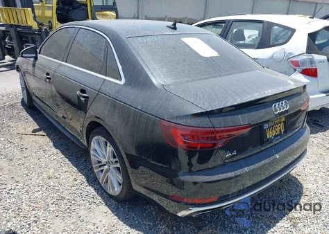 2019 Audi A4 45 Premium from USA, damaged, VIN WAUENAF49KN013582